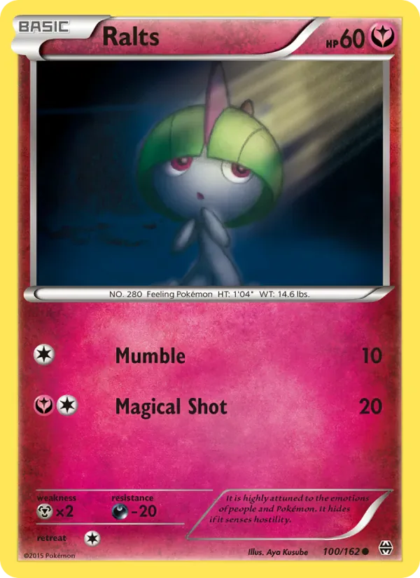 Ralts 100/162 from BREAKthrough
