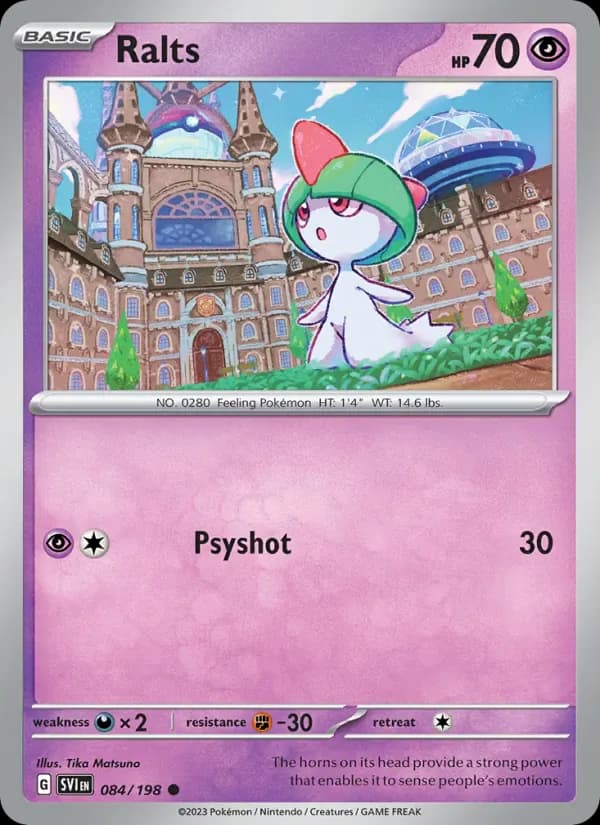 Ralts 084/198 from Scarlet & Violet Base Set