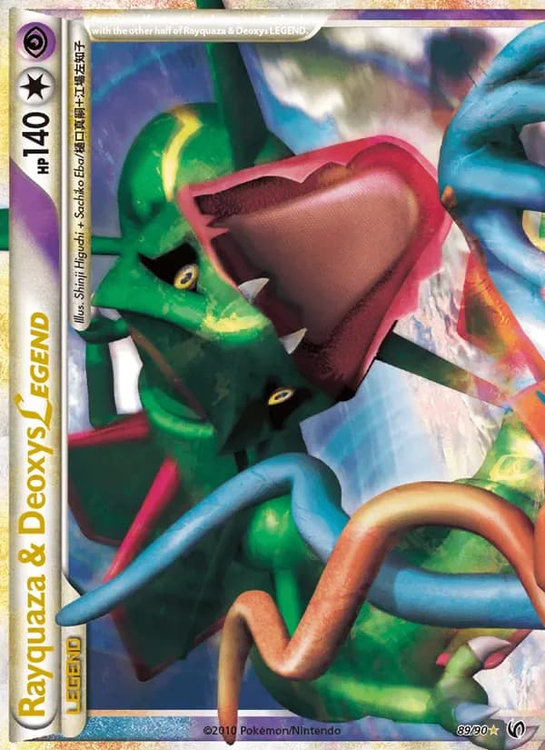 Rayquaza & Deoxys LEGEND 89/90 from Undaunted