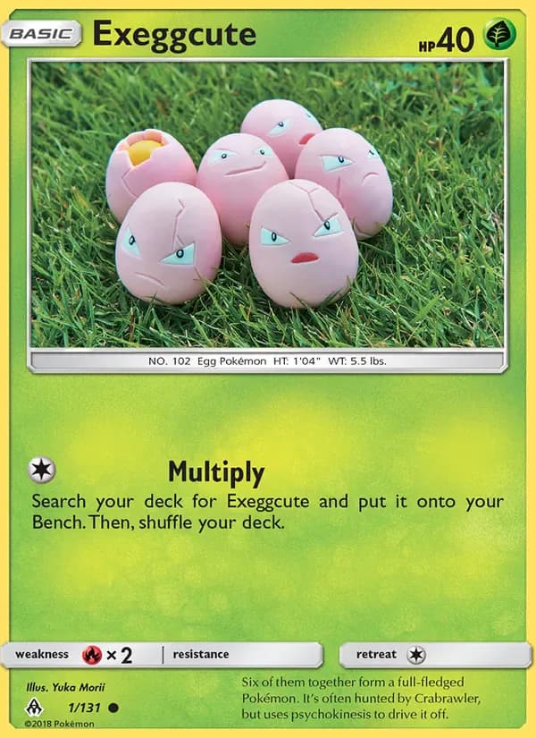 Exeggcute 1/131 from Forbidden Light