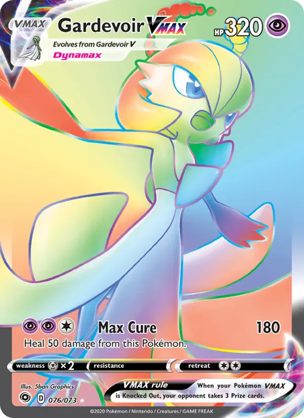 Gardevoir VMAX 76/73 from Champion's Path