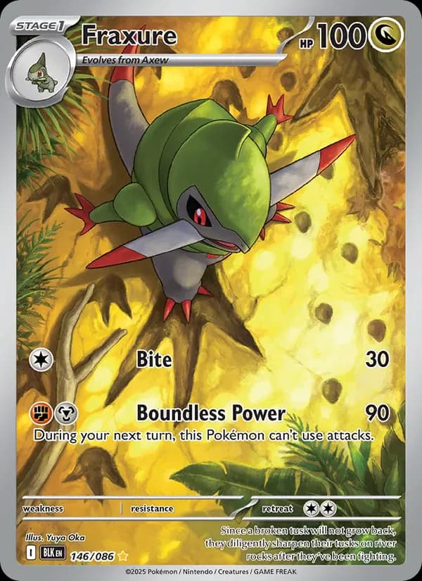 Fraxure 146/86 from Black Bolt