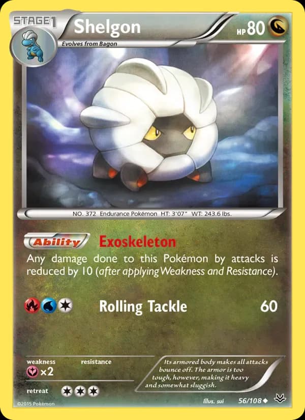 Shelgon 56/108 from Roaring Skies