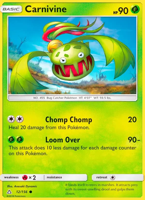 Carnivine 12/156 from Ultra Prism