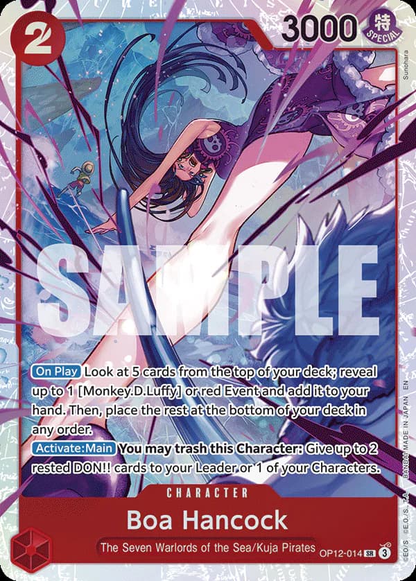 Boa Hancock OP12-014 Standard printing