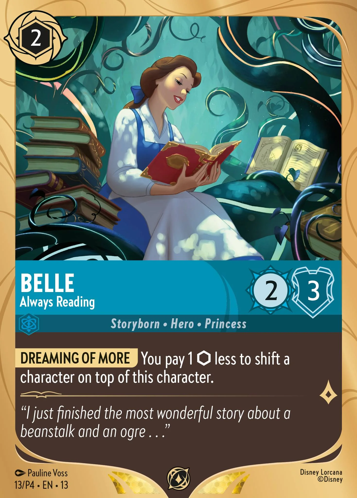 Belle - Always Reading 13/P4 from Attack of the Vine!