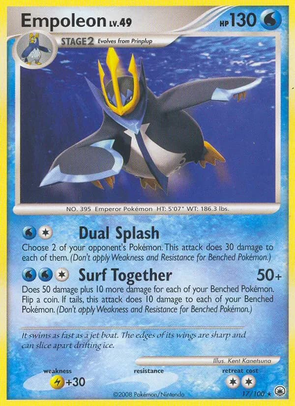 Empoleon 17/100 from Majestic Dawn