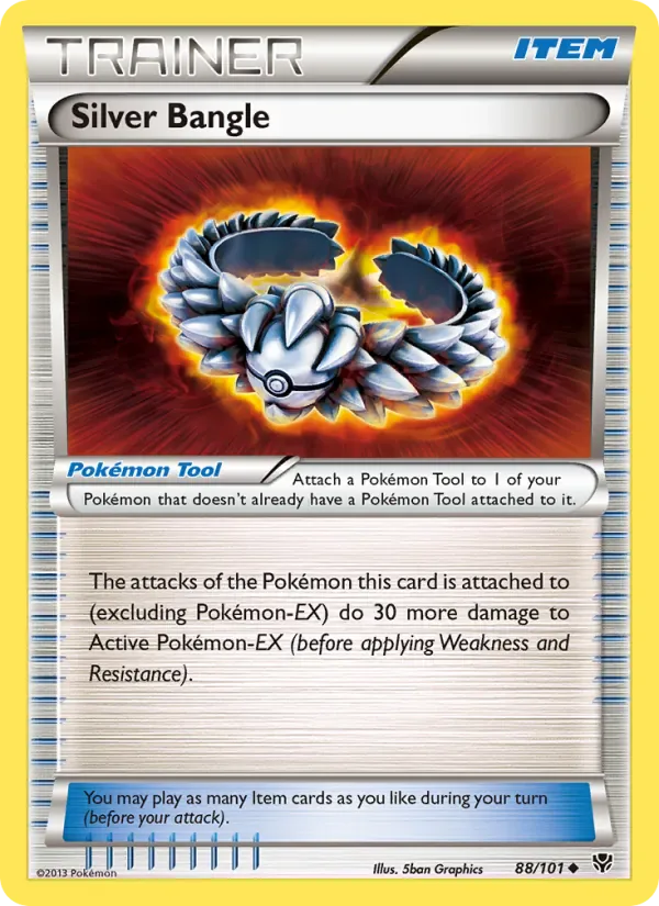 Silver Bangle 88/101 from Plasma Blast