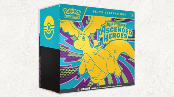 Pokemon TCG Mega Evolution Ascended Heroes Elite Trainer Box