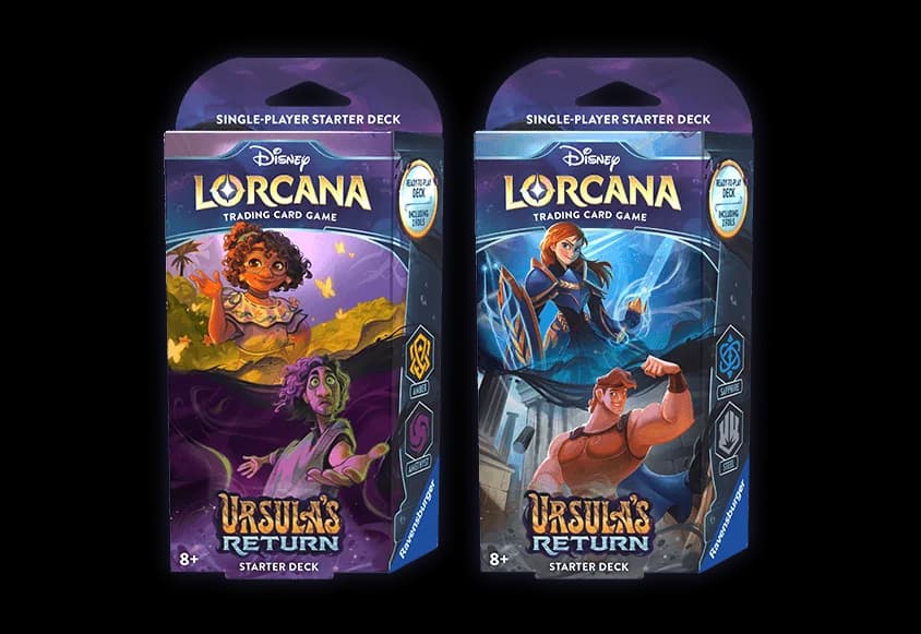 Disney Lorcana: Ursula's Return — Starter Deck — Amber & Amethyst