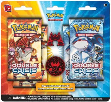 Pokemon TCG: Double Crisis Team Magma Four-Pack Blister