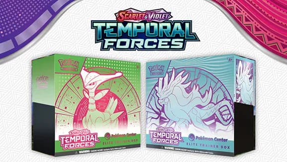Pokemon temporal forces Pokemon Center Elite Trainer Box