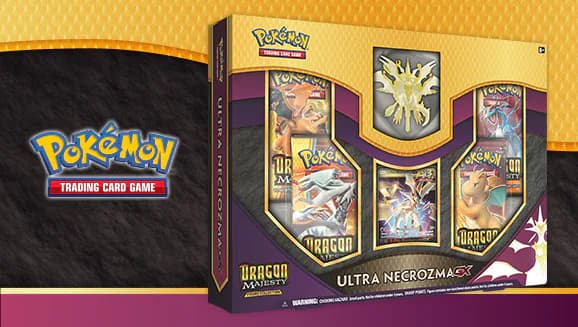 Pokemon TCG: Dragon Majesty Ultra Necrozma-GX Figure Collection