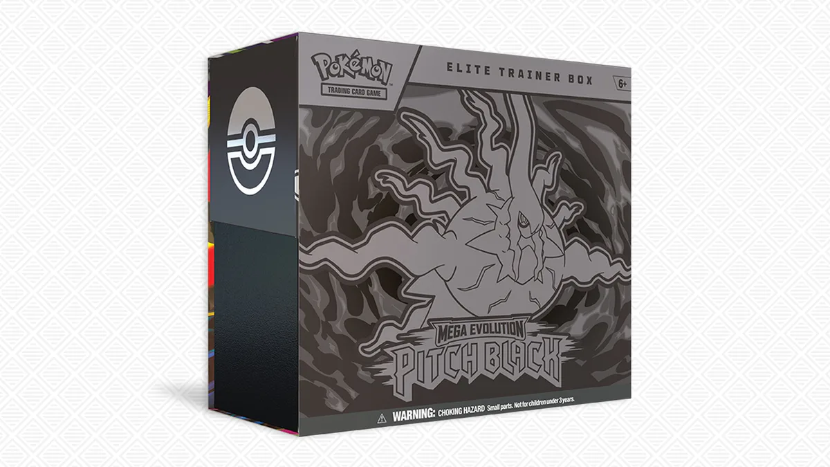 Pokemon TCG Mega Evolution Pitch Black Elite Trainer Box
