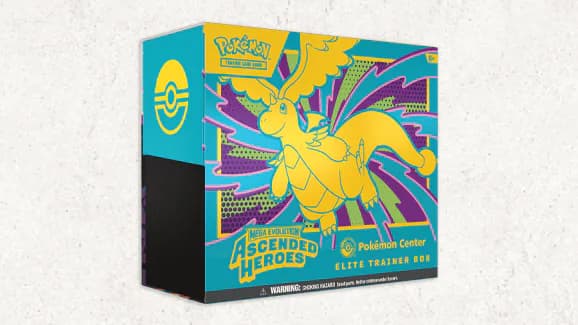 Pokemon TCG Mega Evolution Ascended Heroes Pokemon Center Elite Trainer Box