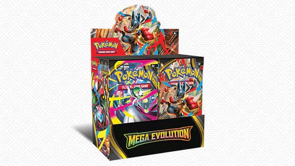 Pokemon TCG Mega Evolution Booster Display Box