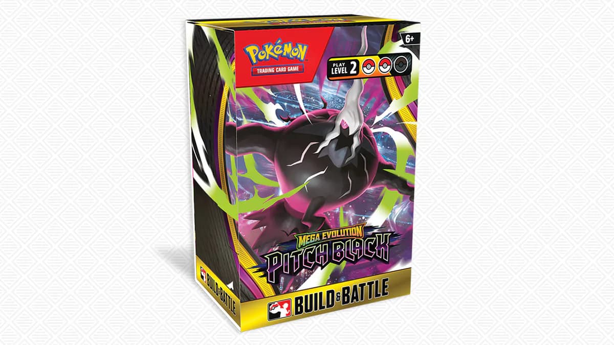 Pokemon TCG Mega Evolution Pitch Black Build & Battle Box