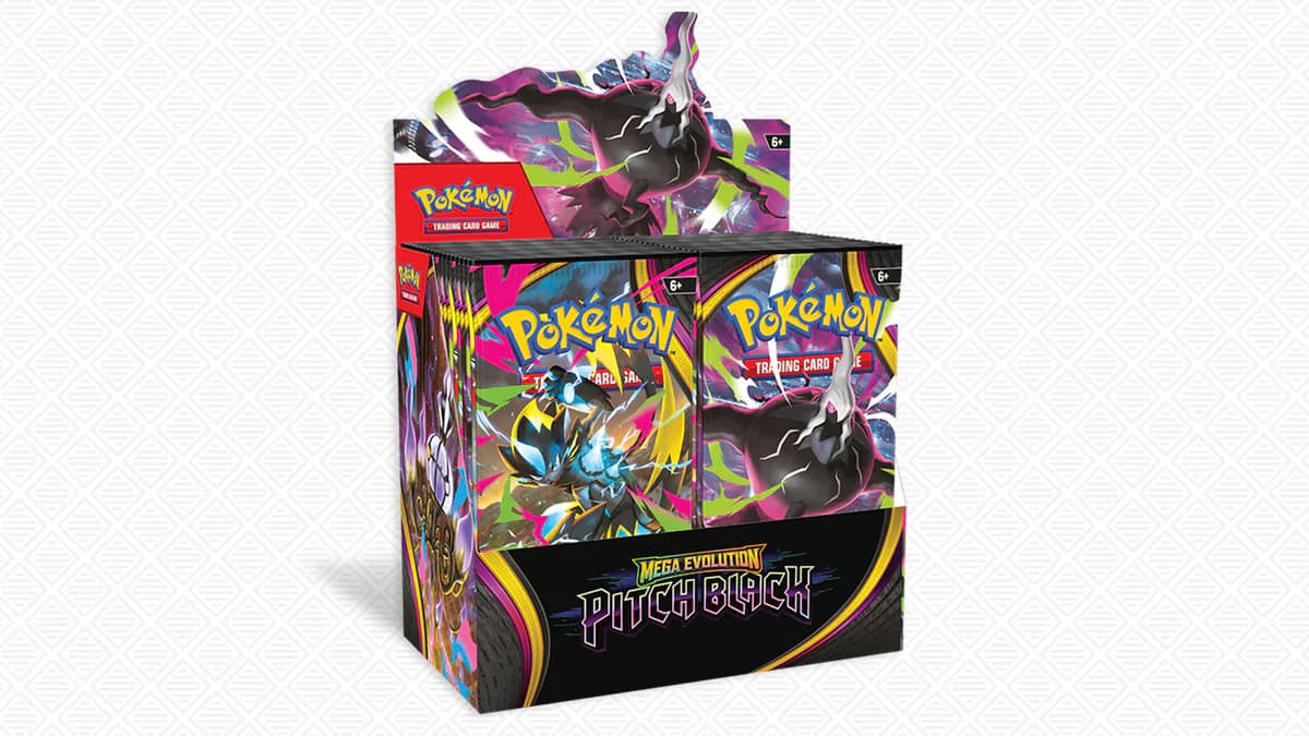Pokemon TCG Mega Evolution Pitch Black Booster Display Box