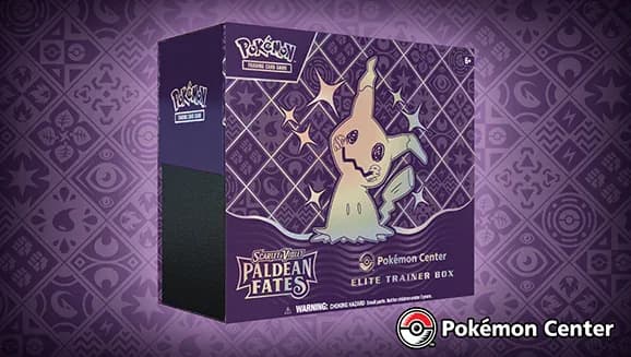 Pokemon S&V: Paldean Fates Pokemon Center Elite Trainer Box