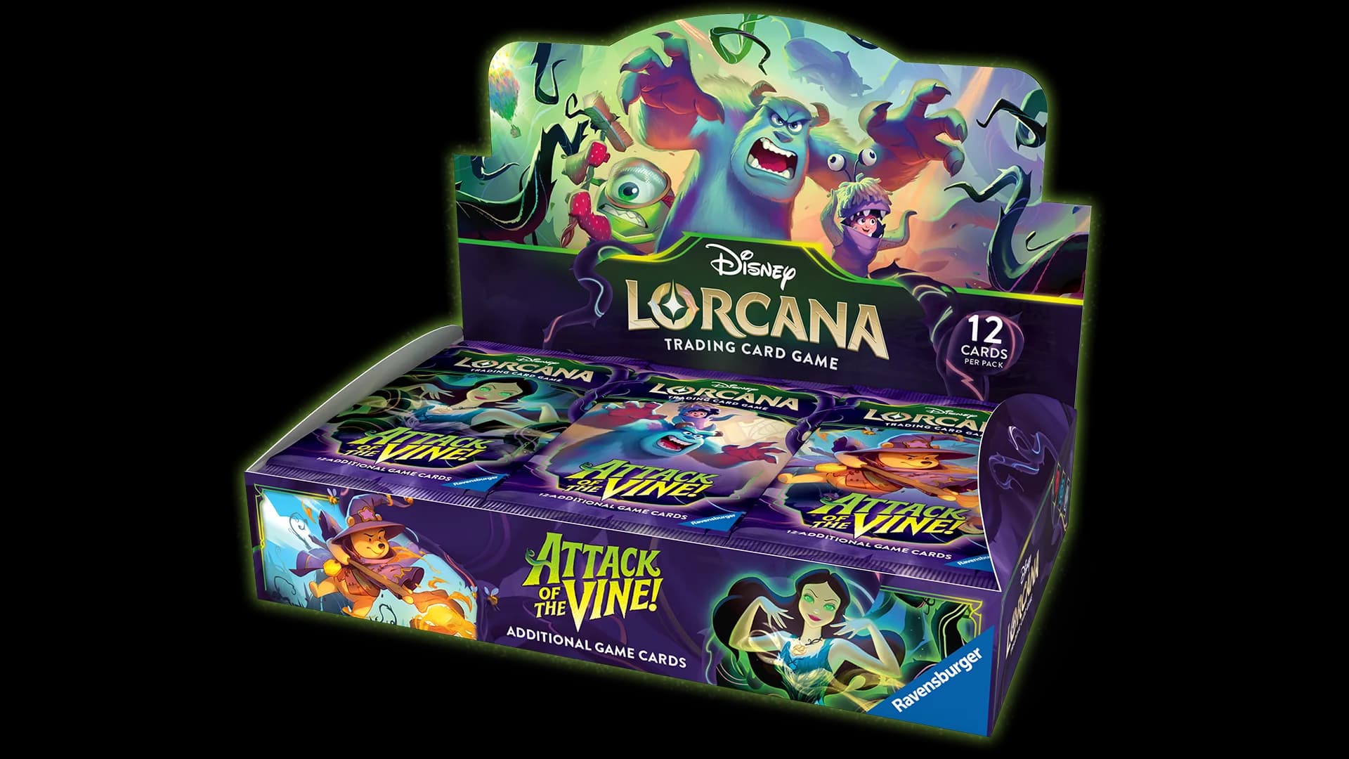 Disney Lorcana: Attack of the Vine! — Booster Display (24 Packs)