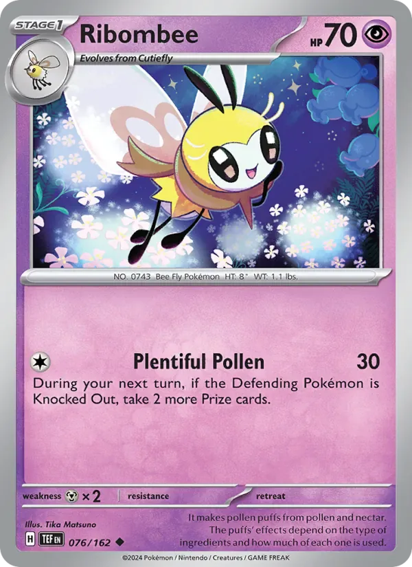 Ribombee 076/162 from Temporal Forces