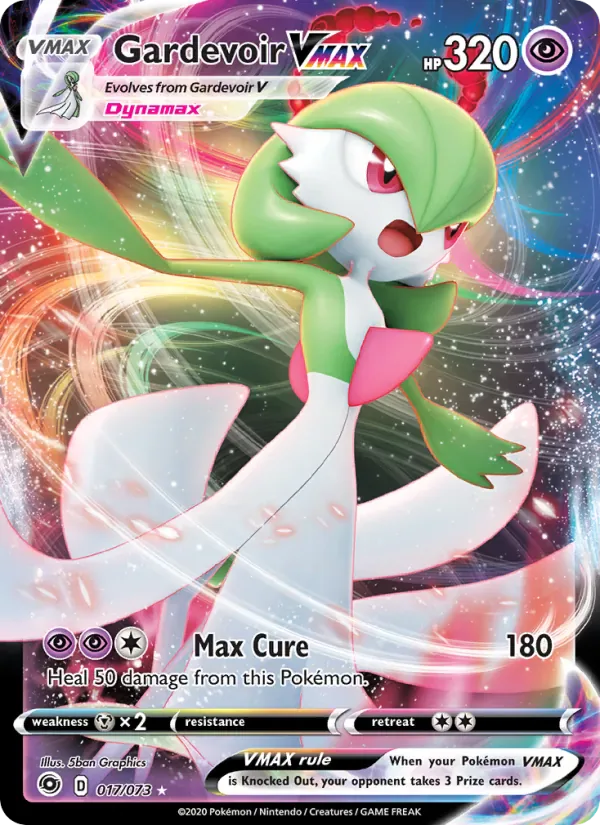 Gardevoir VMAX 17/73 from Champion's Path