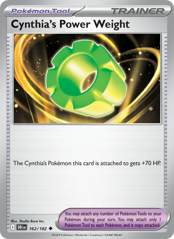 Cynthia's Power Weight 162/182 from Destined Rivals