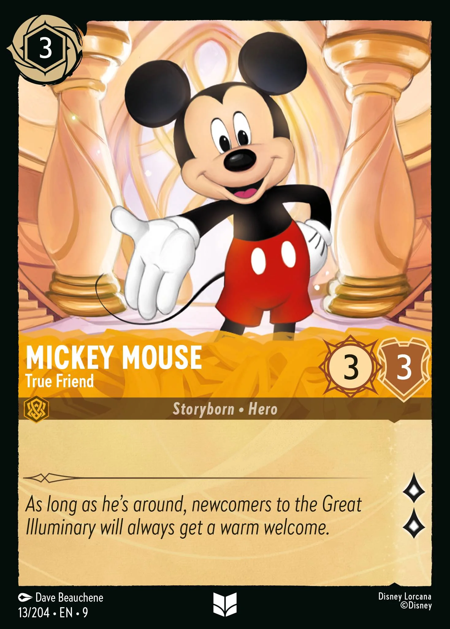 Mickey Mouse - True Friend 13/204 from Fabled