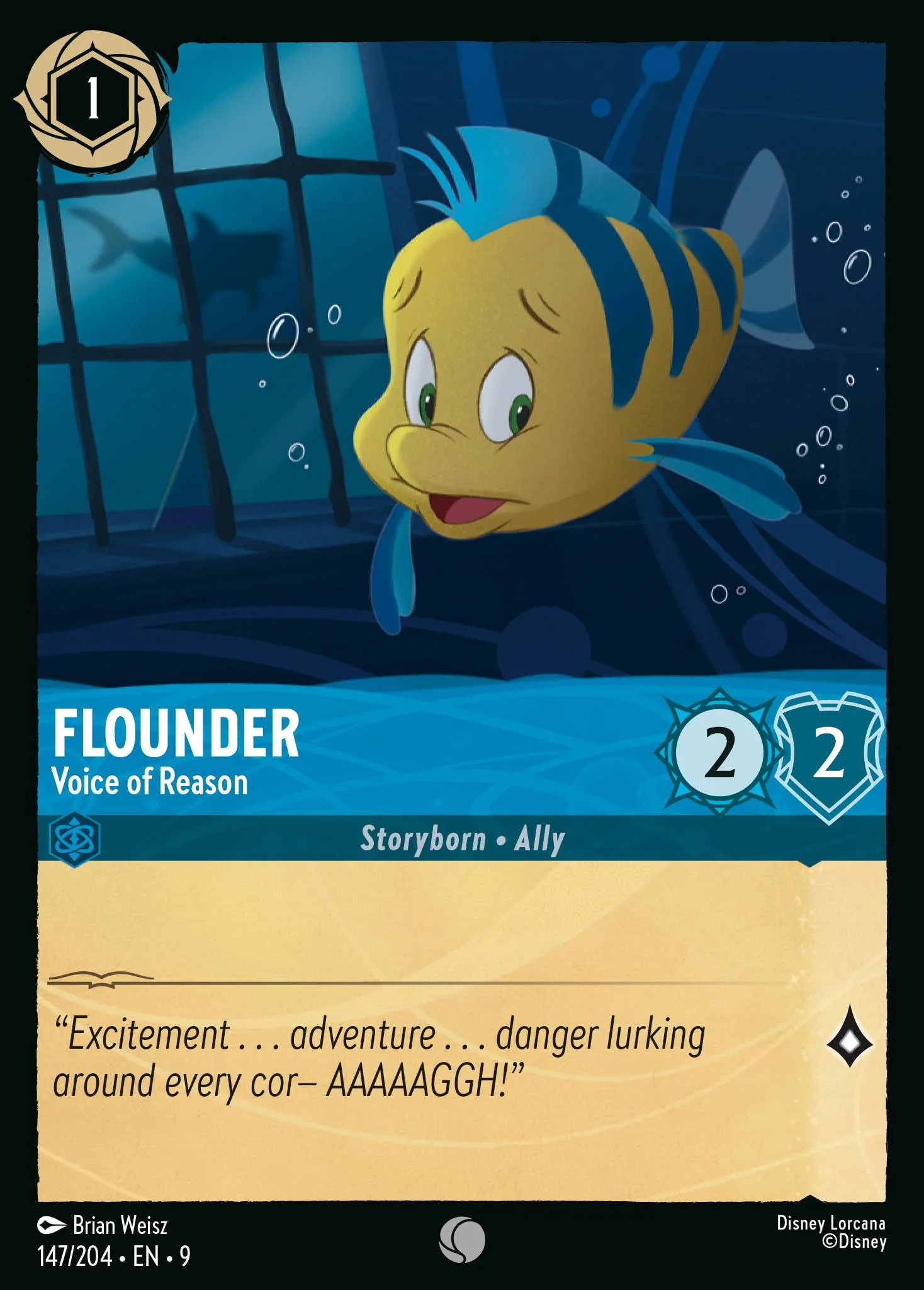 Flounder - Voice of Reason 147/204 from Fabled