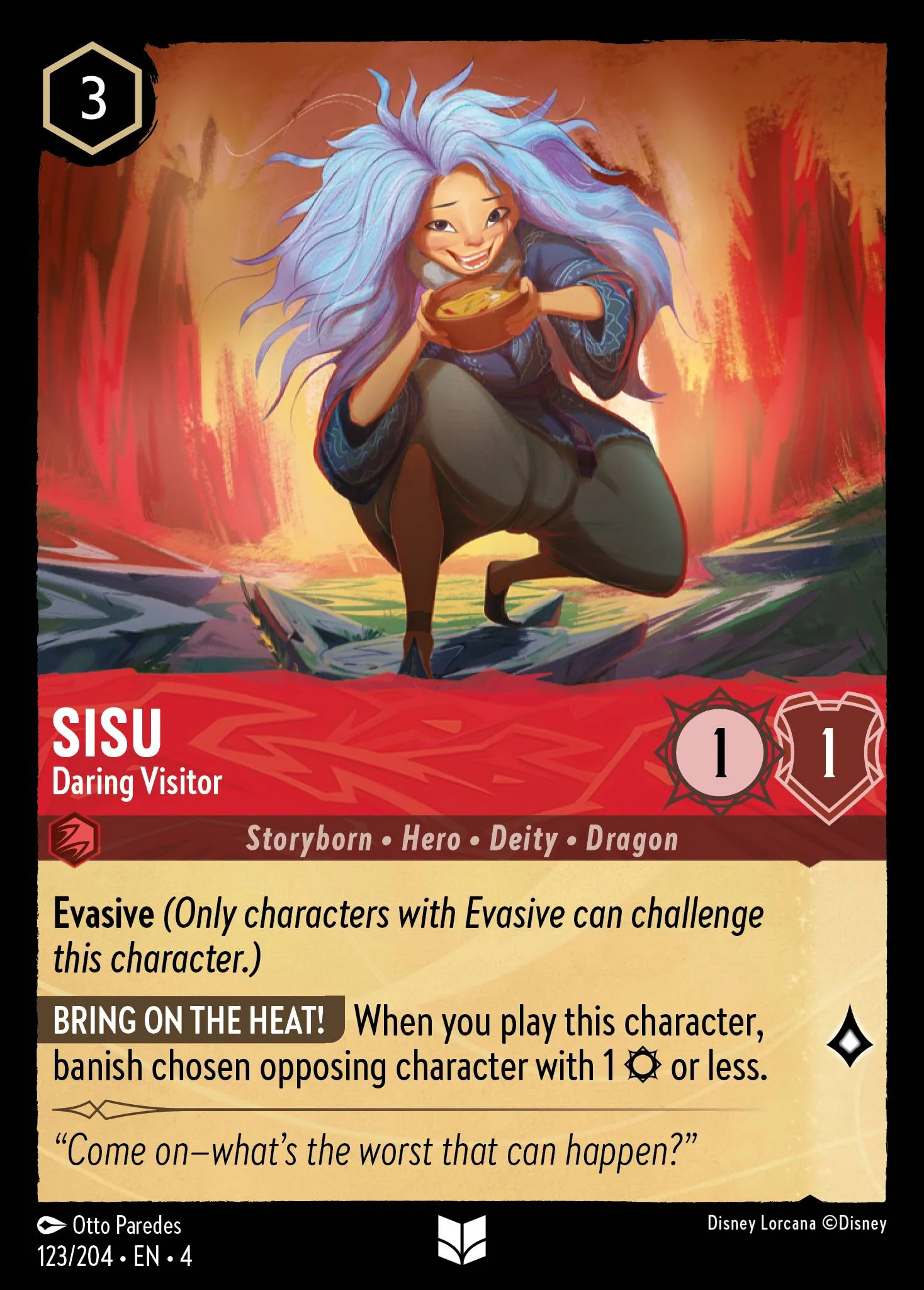 Sisu - Daring Visitor 123/204 from Ursula's Return