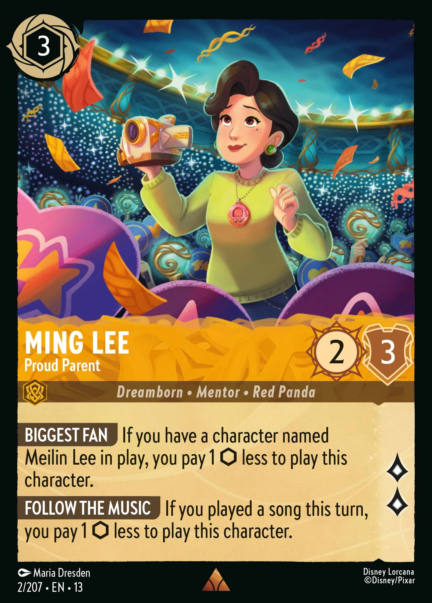 Ming Lee - Proud Parent 2/207 from Attack of the Vine!