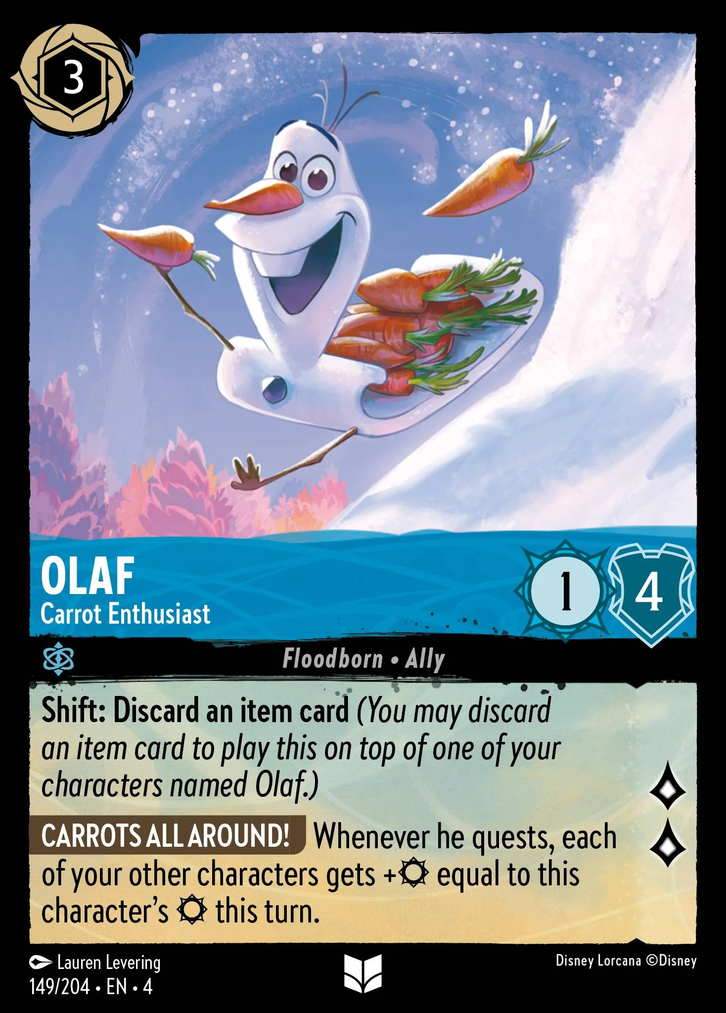 Olaf - Carrot Enthusiast 149/204 from Ursula's Return