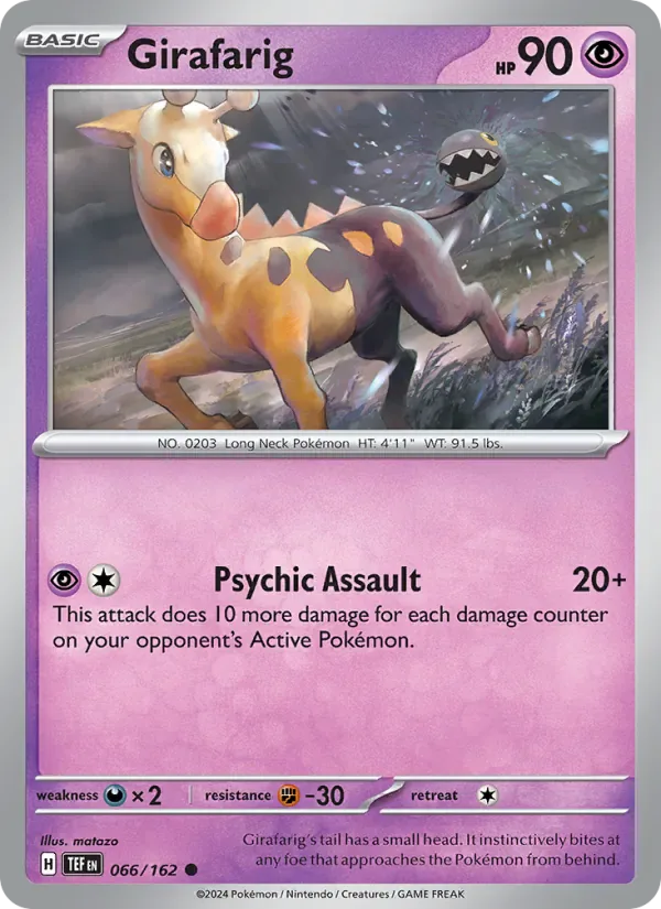 Girafarig 066/162 from Temporal Forces