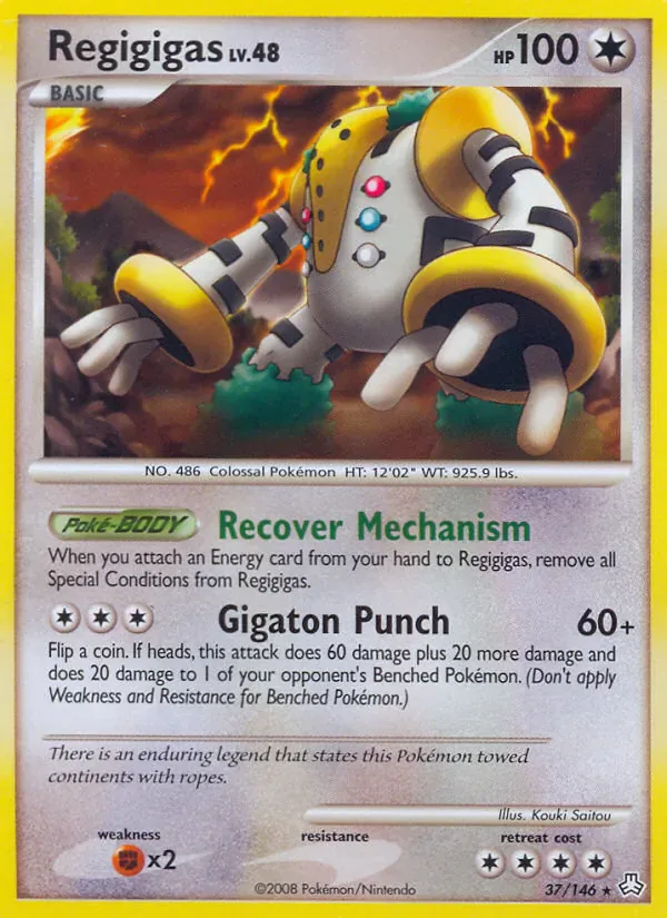 Regigigas 37/146 from Legends Awakened