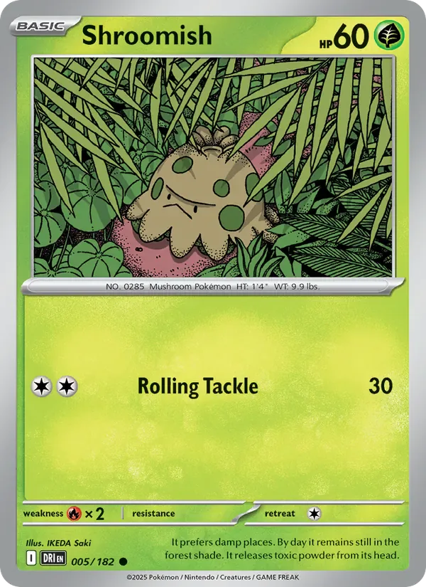 Shroomish 005/182 from Destined Rivals