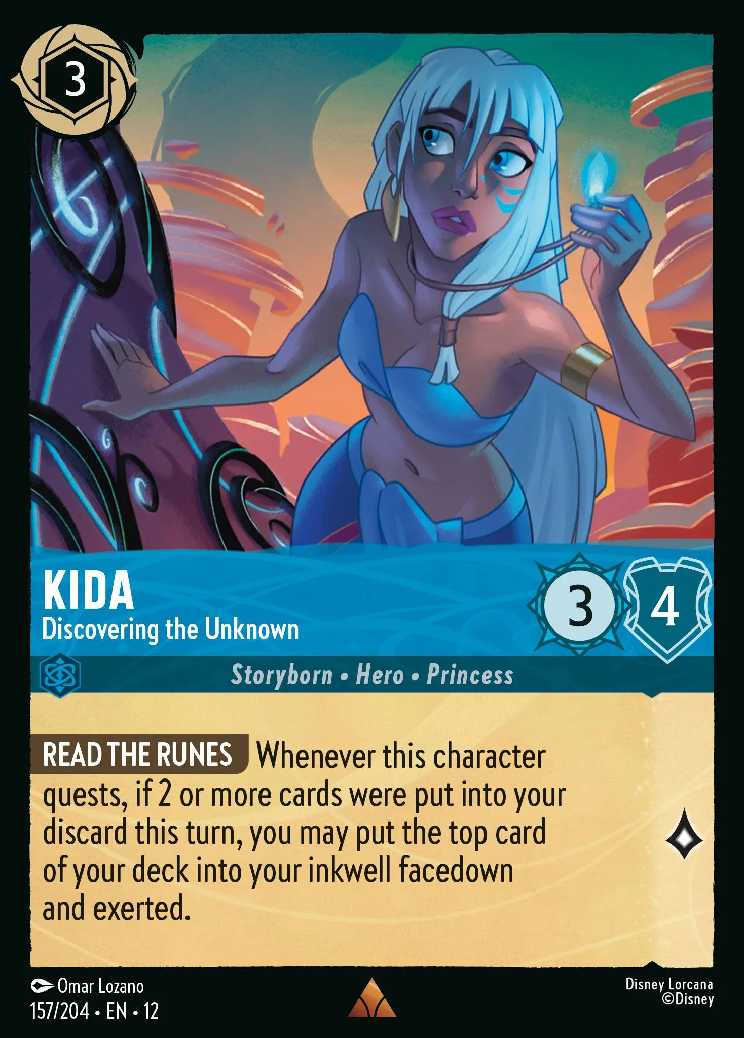 Kida - Discovering the Unknown 157/204 from Wilds Unknown