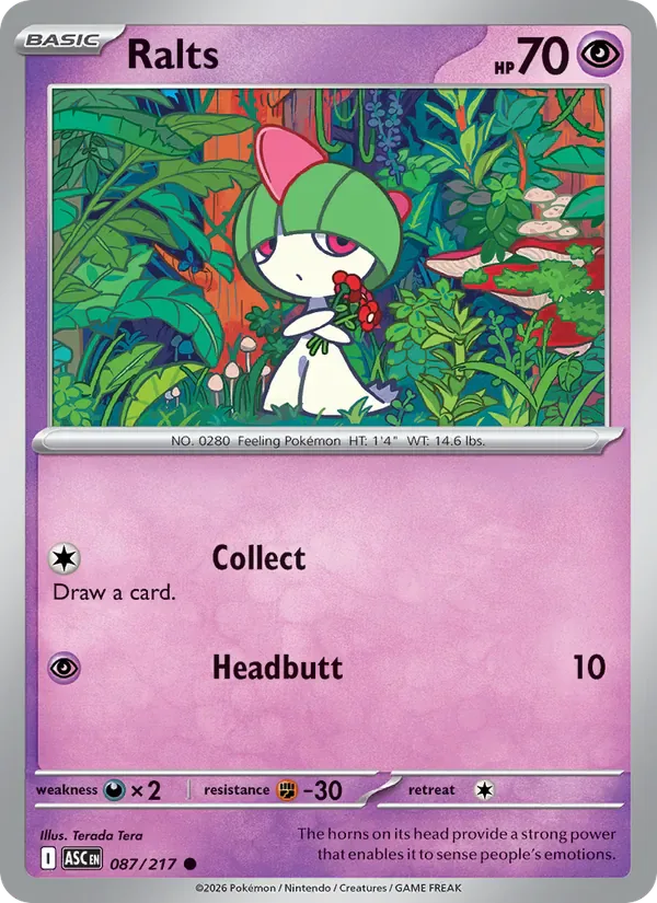 Ralts 087/217 from Ascended Heroes
