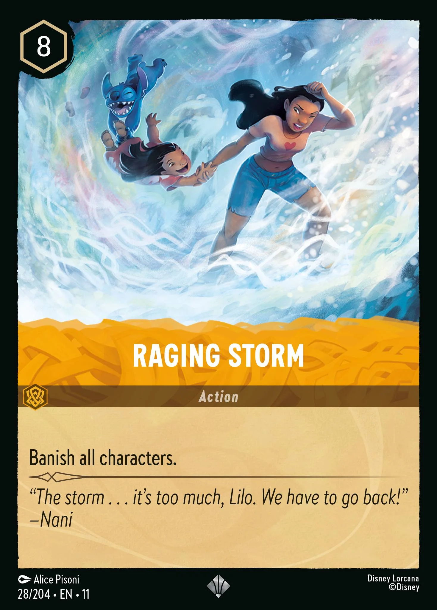 Raging Storm 28/204 from Winterspell
