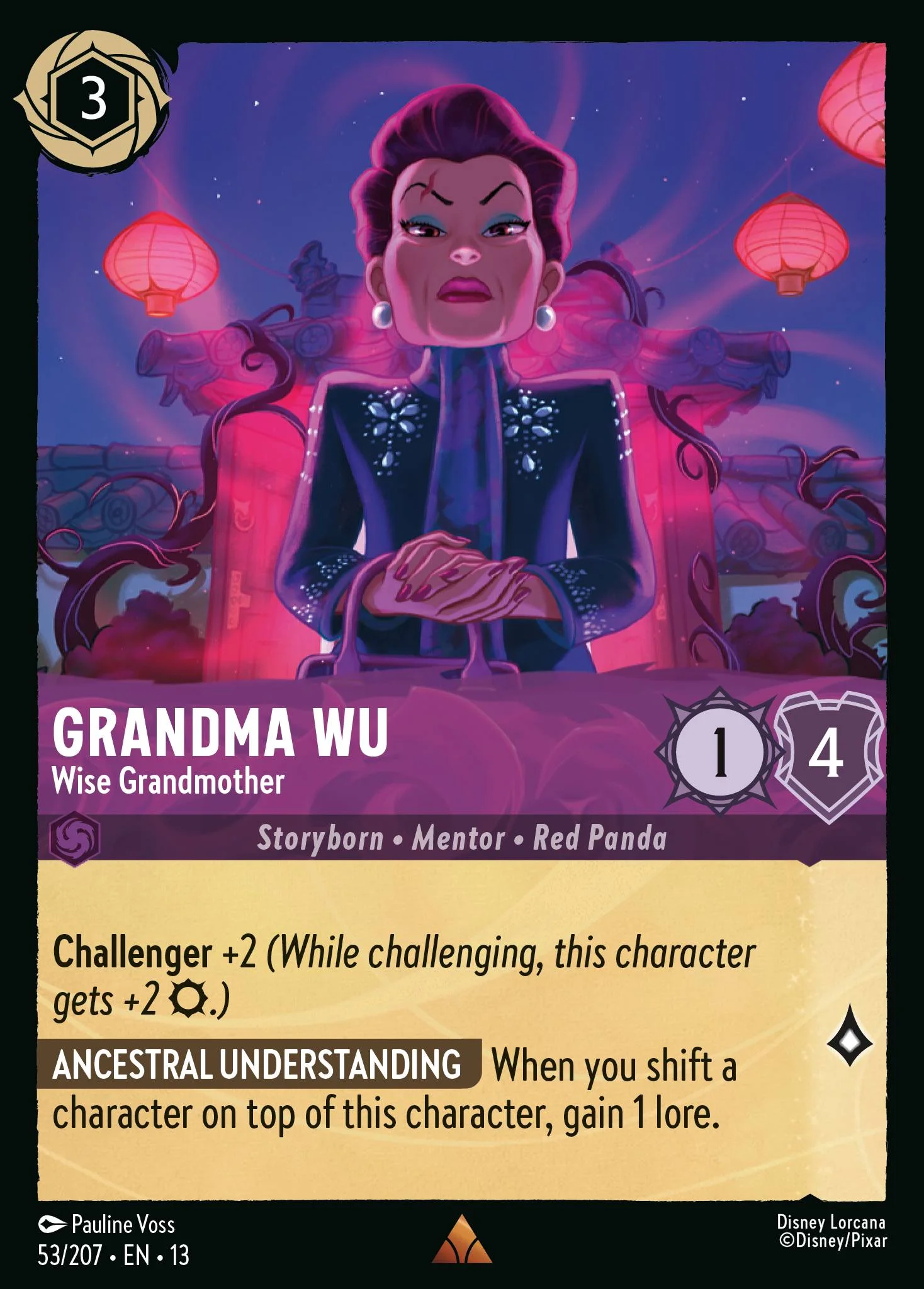 Grandma Wu - Wise Grandmother 53/207 from Attack of the Vine!