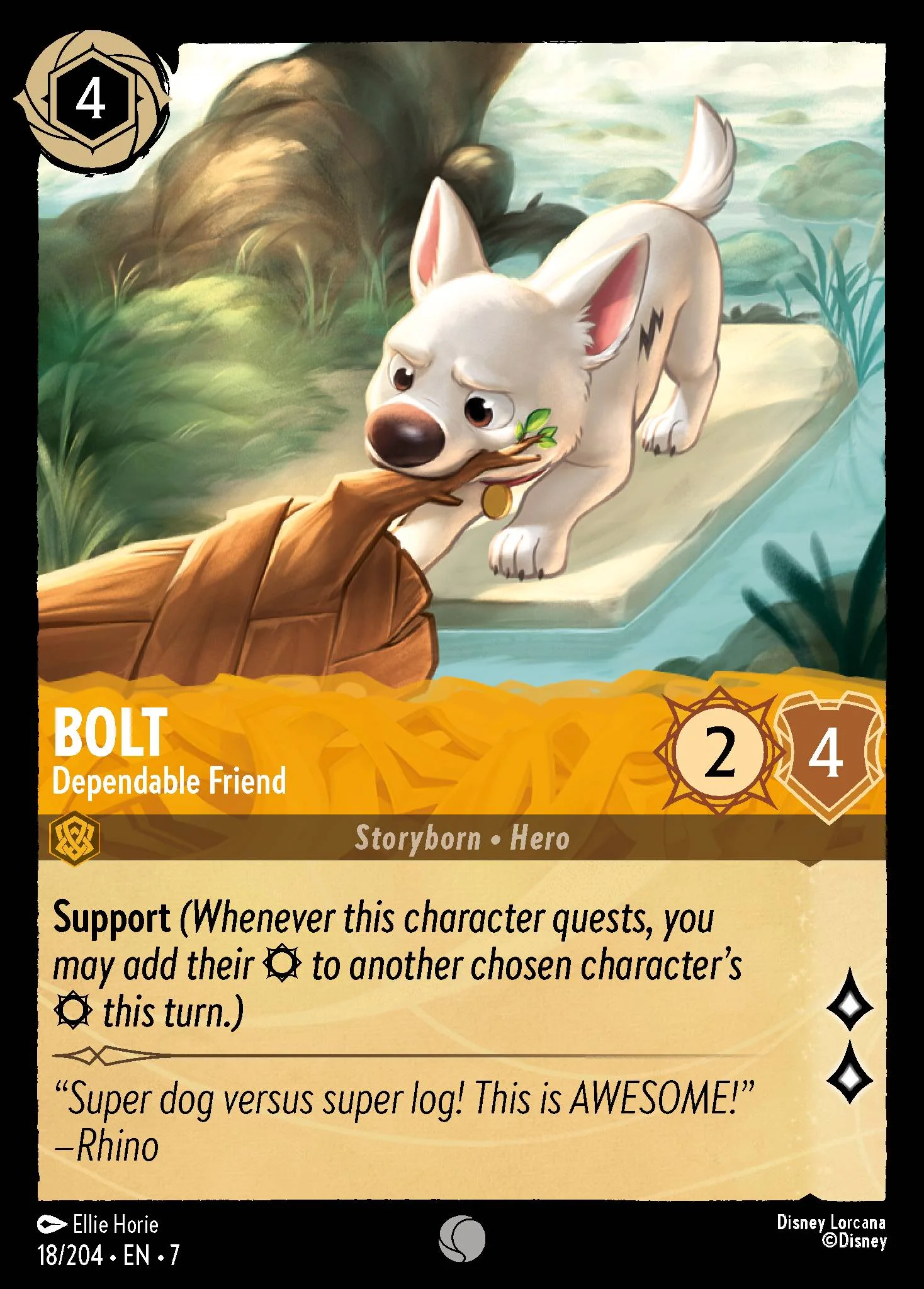 Bolt - Dependable Friend 18/204 from Archazia's Island