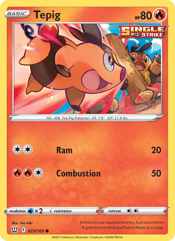 Tepig 23/163 from Battle Styles