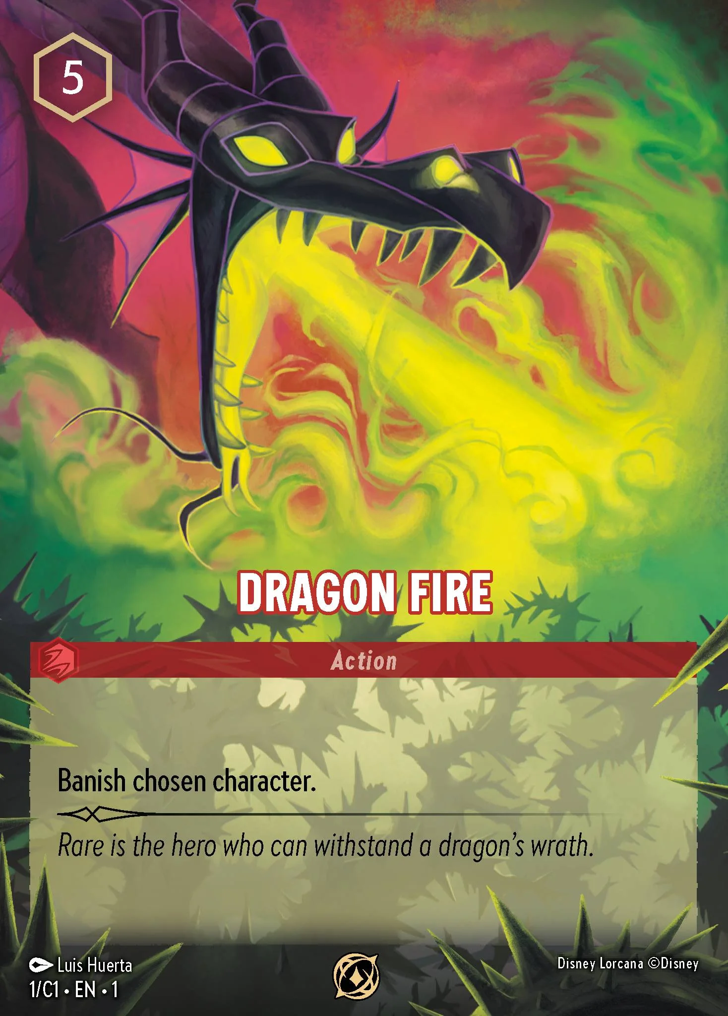 Dragon Fire 1/C1 from The First Chapter