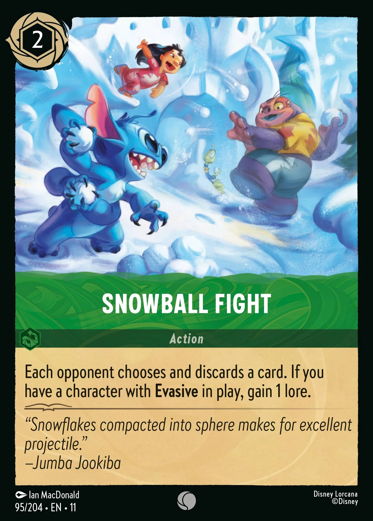 Snowball Fight 95/204 from Winterspell