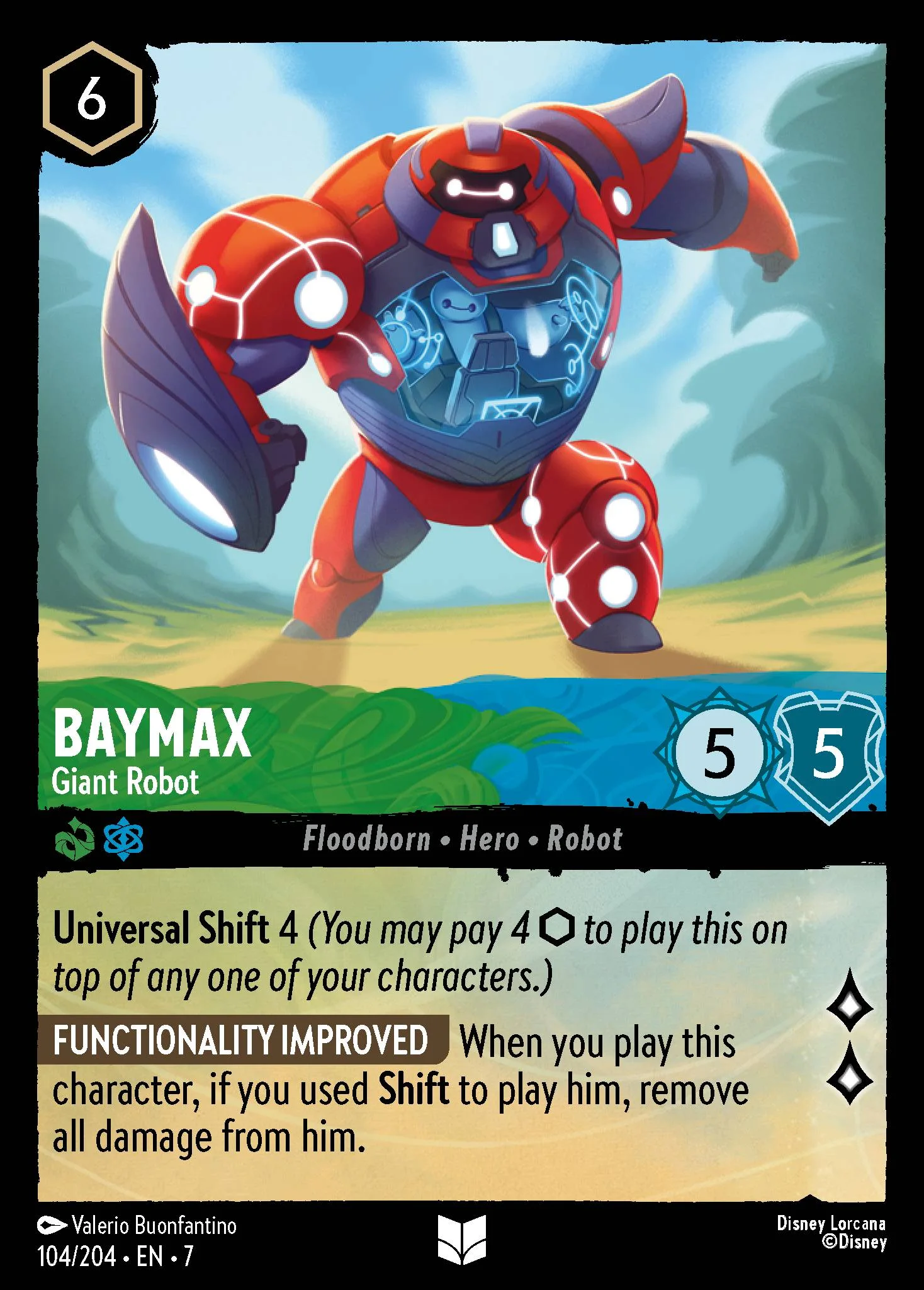 Baymax - Giant Robot 104/204 from Archazia's Island