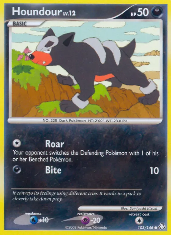 Houndour 103/146 from Legends Awakened
