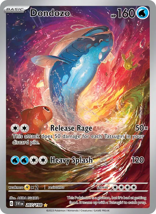 Dondozo 207/198 from Scarlet & Violet Base Set