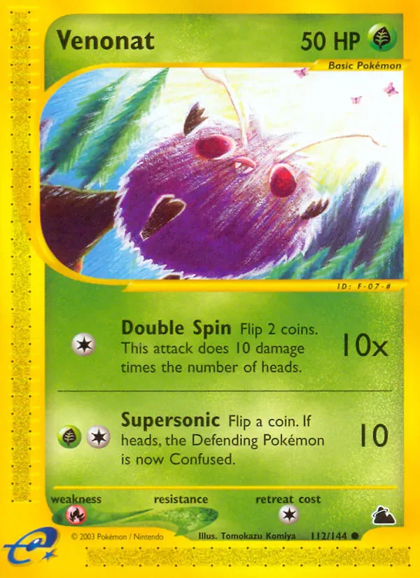 Venonat 112/144 from Skyridge