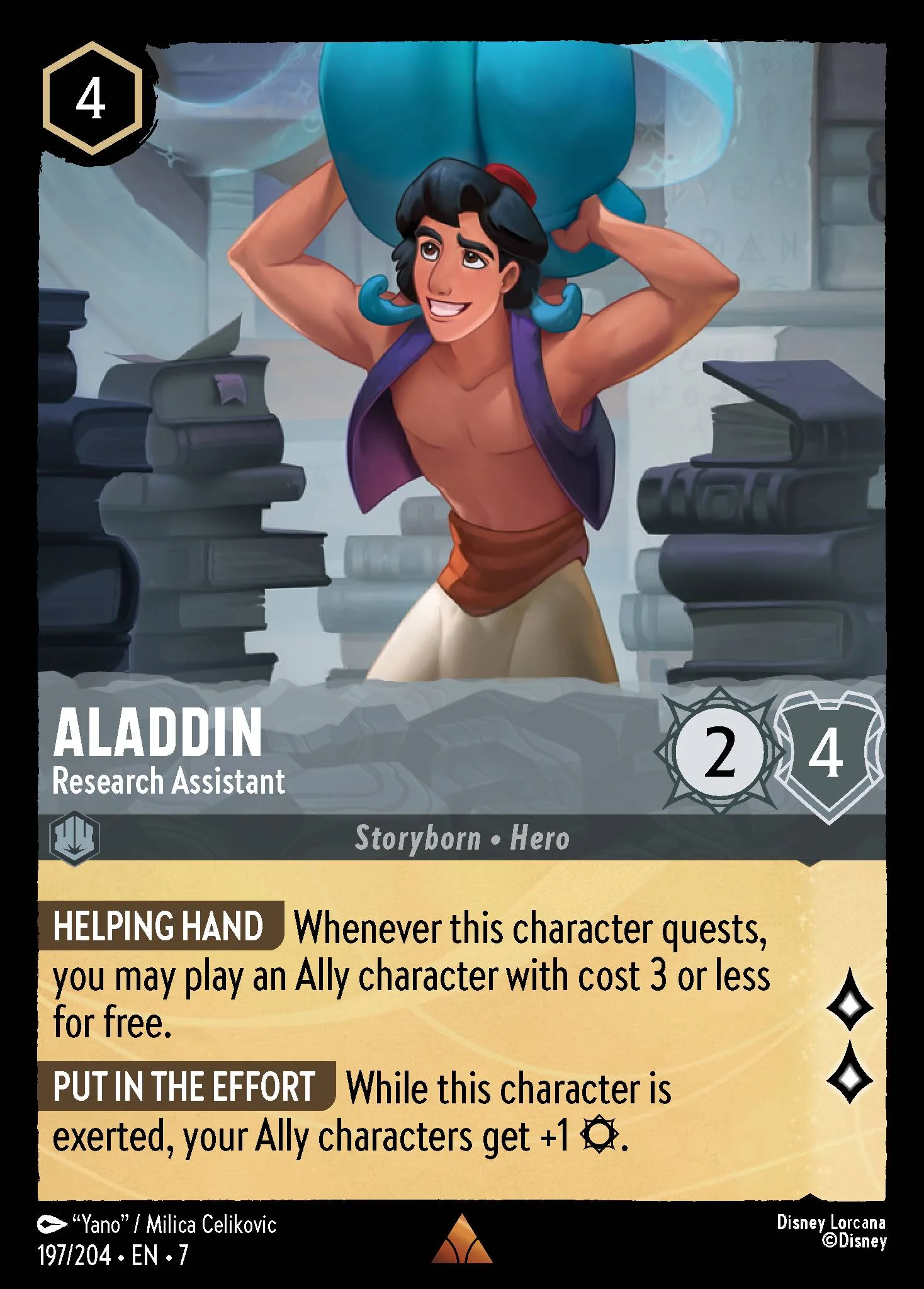 Aladdin - Research Assistant 197/204 from Archazia's Island