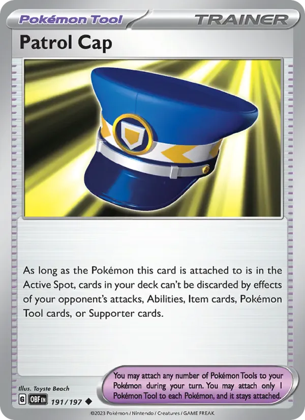 Patrol Cap 191/197 from Obsidian Flames