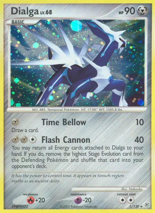 Dialga 1/130 from Diamond & Pearl